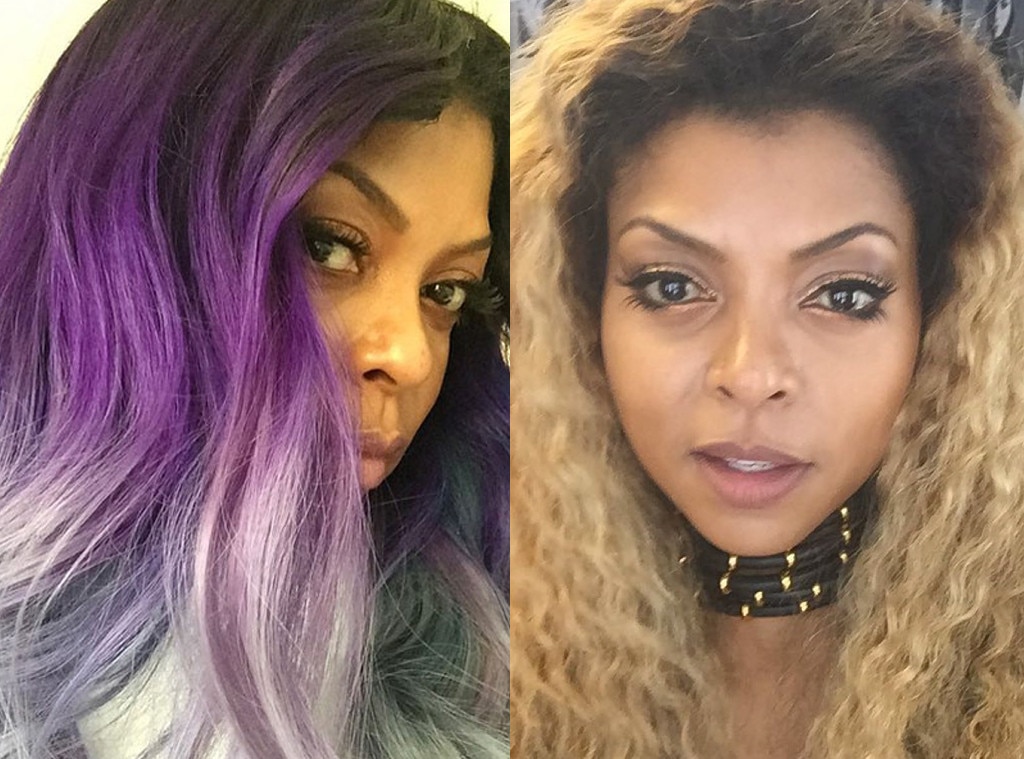 Taraji P. Henson from Celebrities' Changing Hair Color | E! News