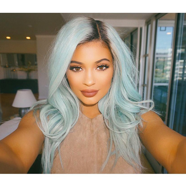 7. Kylie Jenner's Short Blue Hair Photoshoot - wide 2
