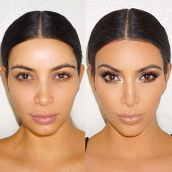 Kim K Without Makeup See Before After Pics E Online Kim K Without Makeup See Before After Pics E Online