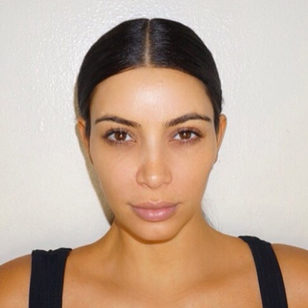 Kim Kardashian Without Makeup: See How Different She Looks Before and ...