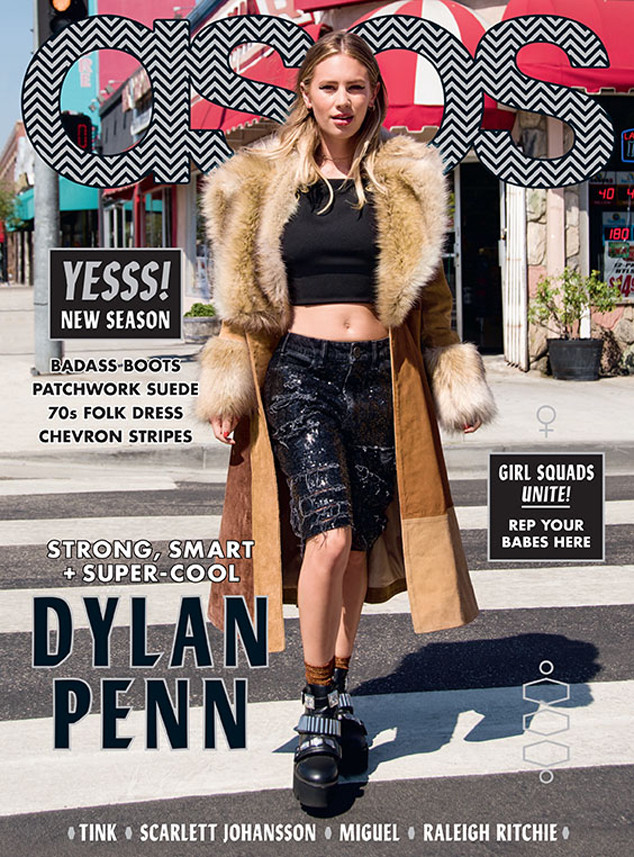 Dylan Penn Flaunts Tight Tummy For Asos Magazine Cover E Online