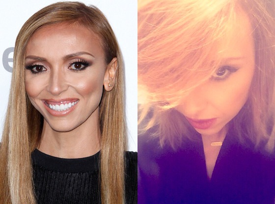 Giuliana Rancic Chops Off Her Hair See Her Shorter Do E News