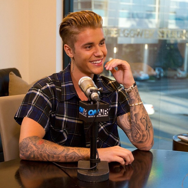 Justin Bieber, On Air with Ryan Seacrest
