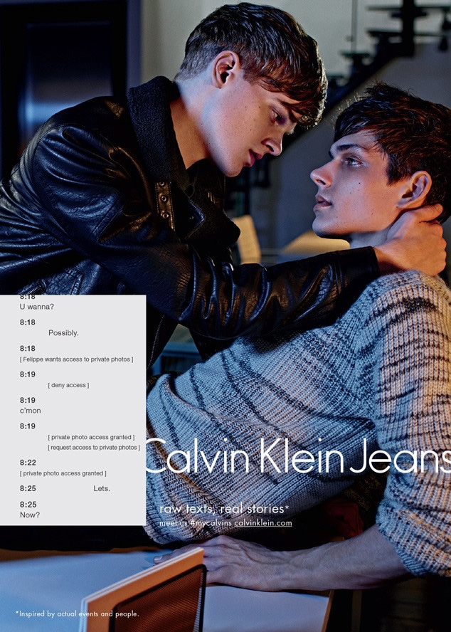 Calvin Klein Jeans Uses Sexting And Hot Models For Fall Campaign E News