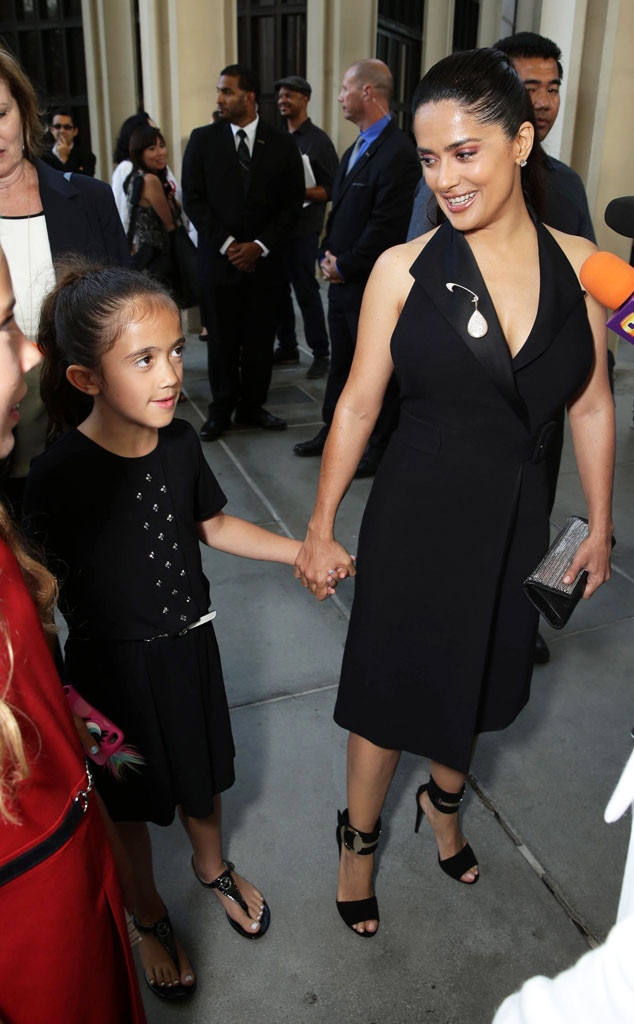 Salma Hayek & Daughter Valentina from Movie Premieres: Red Carpets and ...