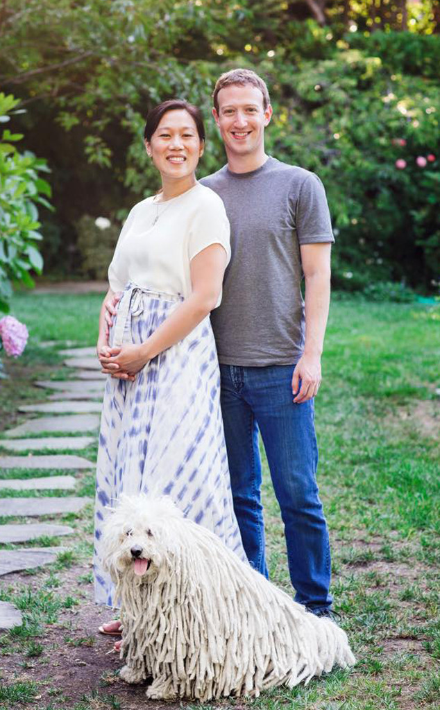 Mark Zuckerberg et Priscilla Chan sont parents d'une petite Max et ...