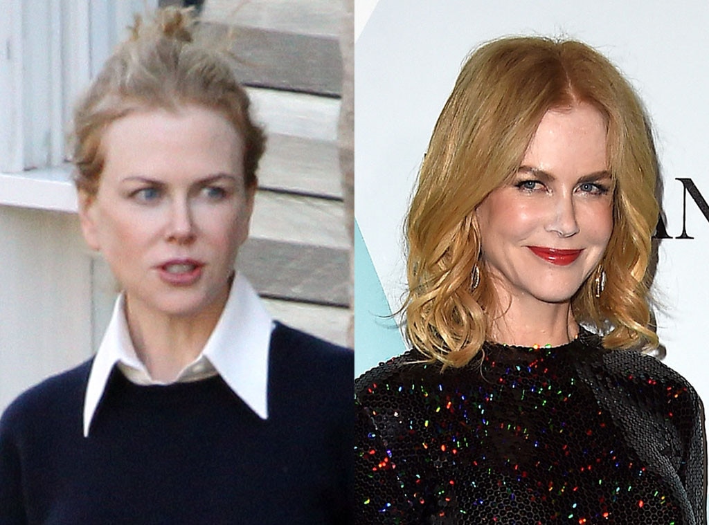 nicole kidman without makeup pics