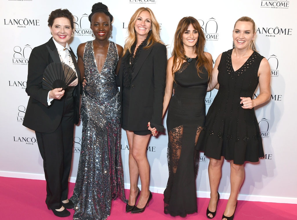 Isabella Rossellini, Lupita Nyong'o, Julia Roberts, Penelope Cruz, Kate Winslet, Paris Fashion Week Haute Couture