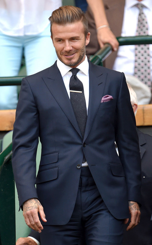 David Beckham from 2015 Wimbledon: Star Sightings | E! News