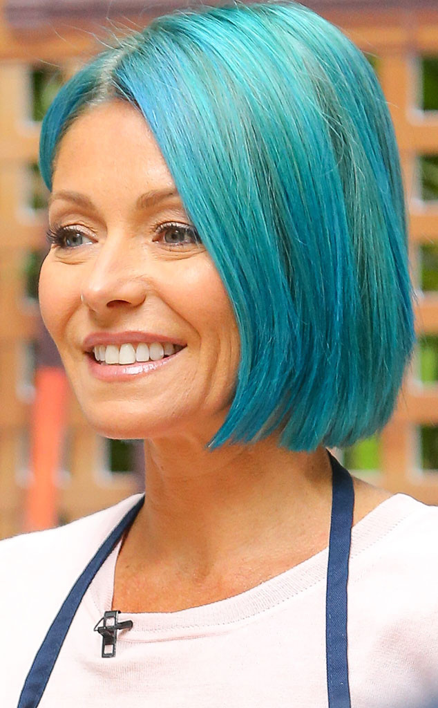 7. Kelly Ripa's Blue Hair Color: The Best Products to Use - wide 1