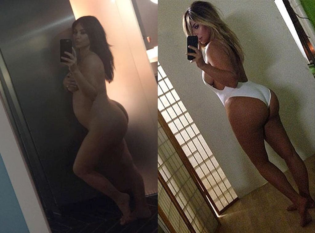 Celebrity Porn Kim Kardashian Ass - 9 Times the Kardashians Have Told Their Body Critics to Suck It - E! Online