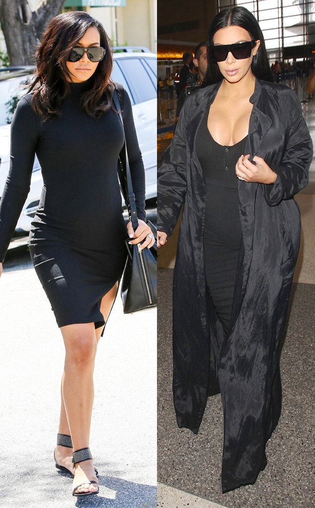 Naya Rivera, Kim Kardashian