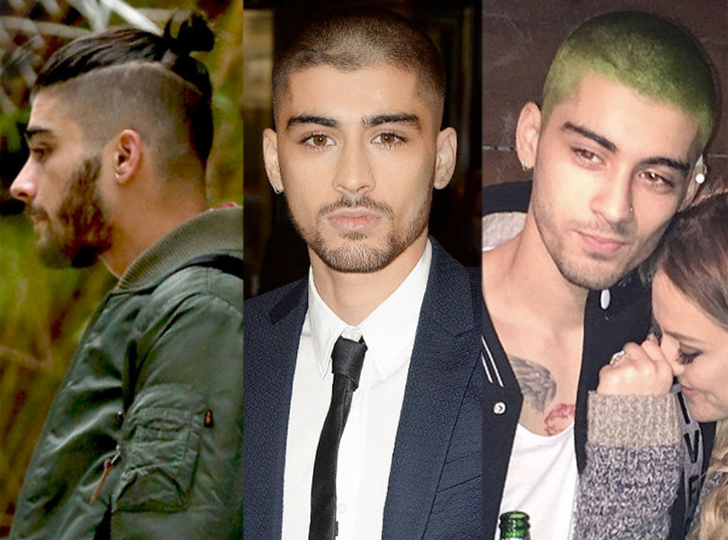 Zayn Malik Can T Decide On A Hairstyle Since Leaving One Direction E Online