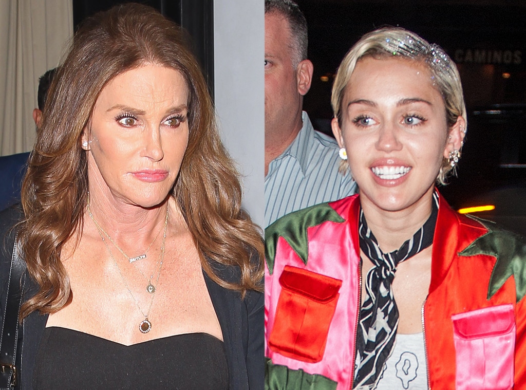 Caitlyn Jenner, Miley Cyrus