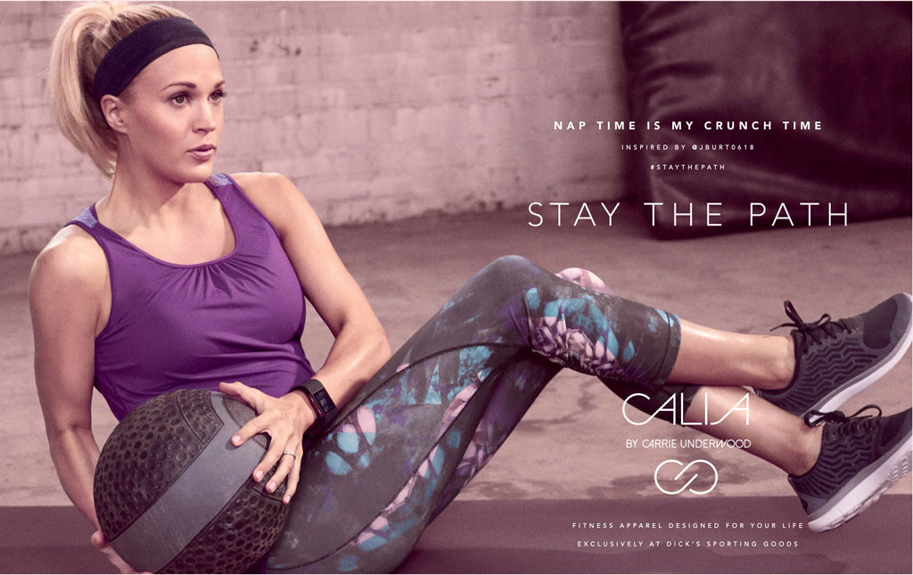 Carrie Underwood Launching Activewear Line, Carrie Underwood Style