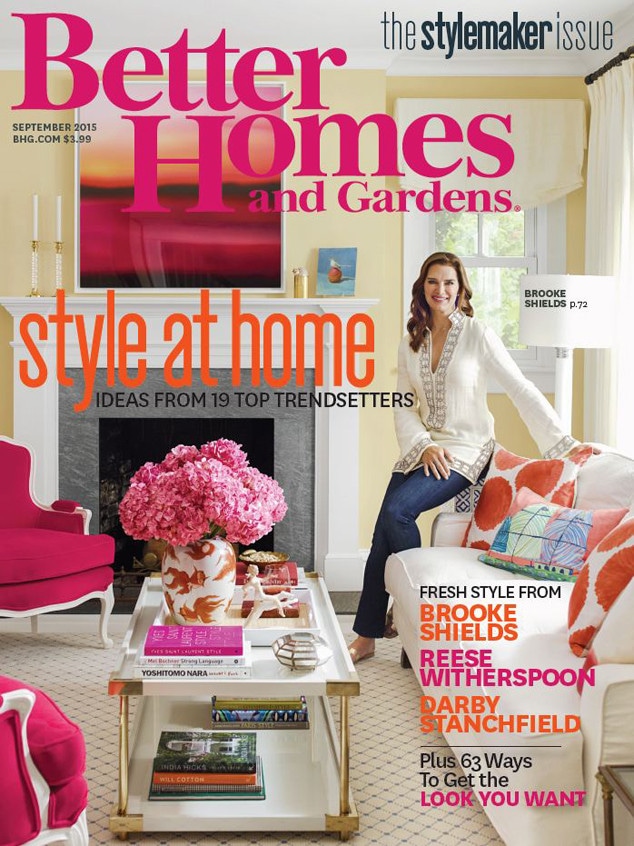 Better Homes and Gardens, Brooke Shields