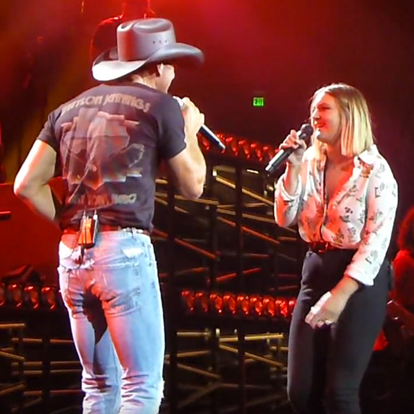 Tim McGraw introduces daughter Gracie during duet in Nashville