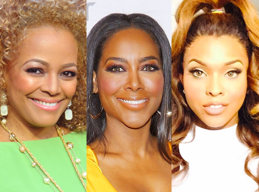 Kim Fields, Kenya Moore, Amiyah Scott