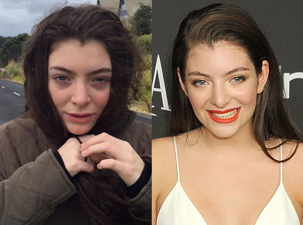 Lorde from Stars Without Makeup | E! News