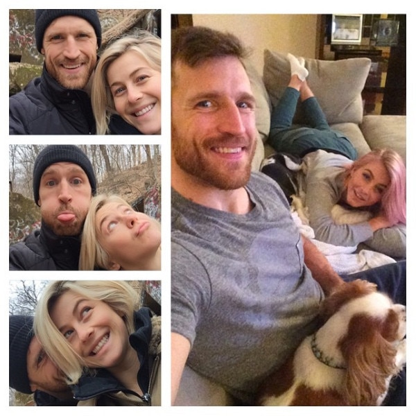 Happy Homebodies From Julianne Hough And Brooks Laich Romance Rewind E News 6241