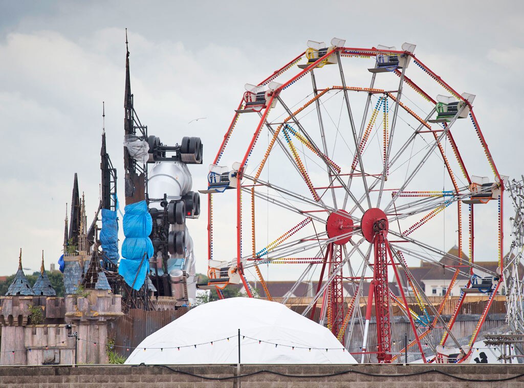 Banksy Models His Gloomy Theme Park ''Dismaland'' After