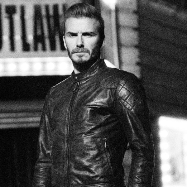 David beckham leather jacket belstaff hotsell