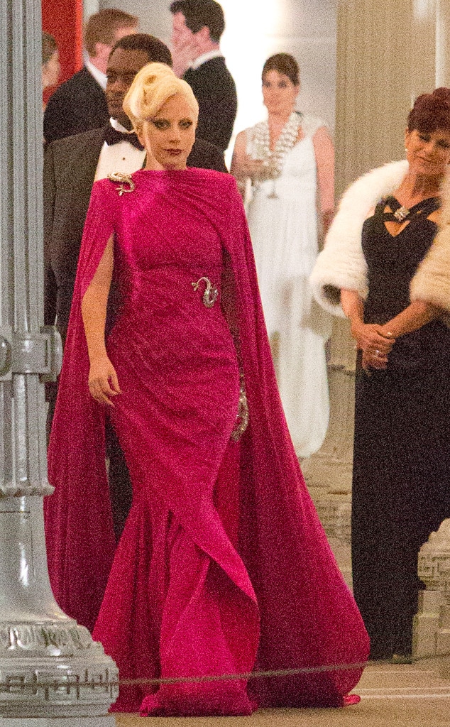 Glam Gaga Rocks American Horror Story: Hotel Set Glam Gaga Rocks American Horror Story: Hotel Set