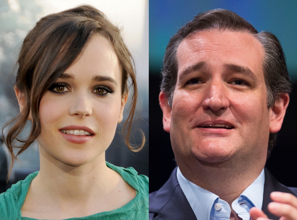 Ted Cruz, Ellen Page