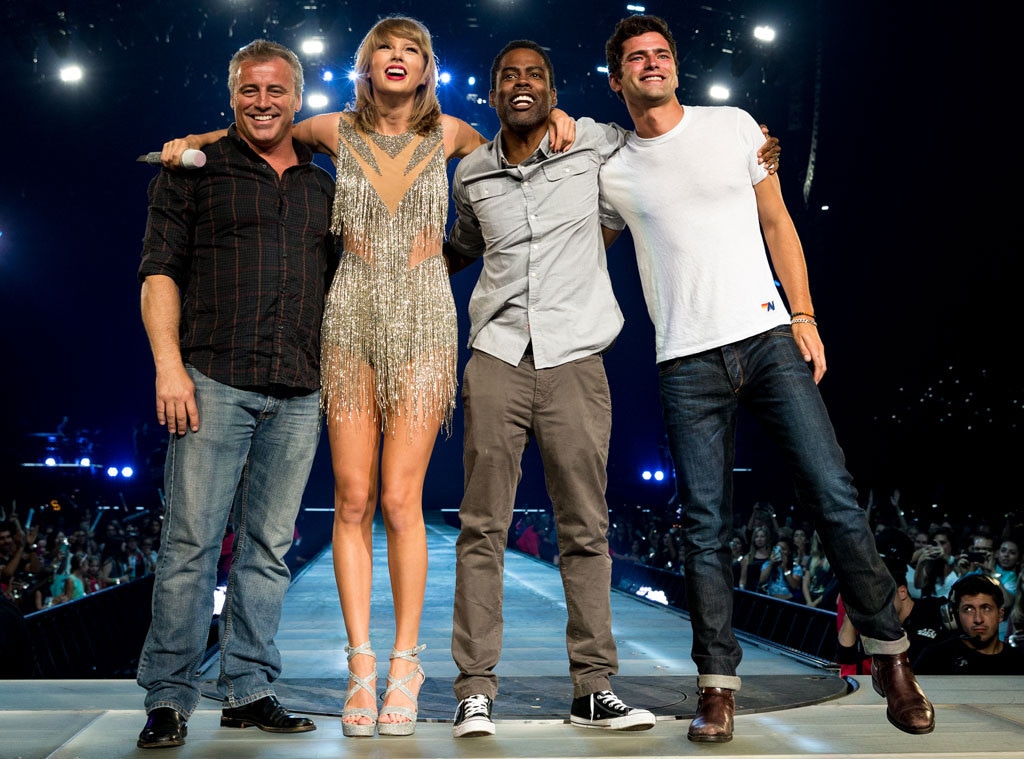 Taylor Swift Concert, Matt LeBlanc, Chris Rock, Sean O'Pry