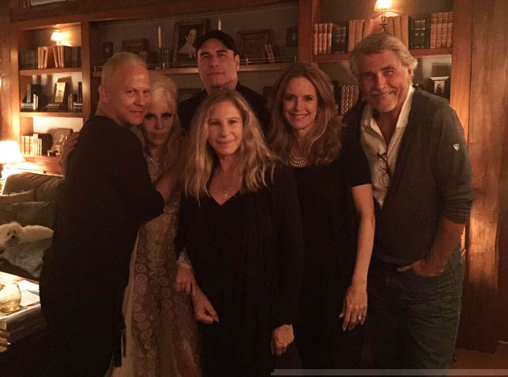 See Lady Gaga, John Travolta And More Party With Barbra Streisand