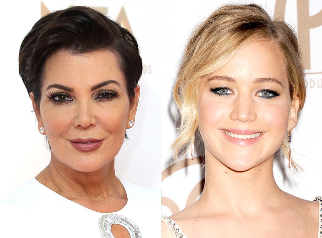 Kris Jenner, Jennifer Lawrence