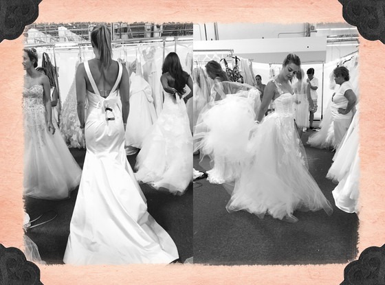 Carissa Loethen S Bridal Blog My Wild Sample Sale Experience E