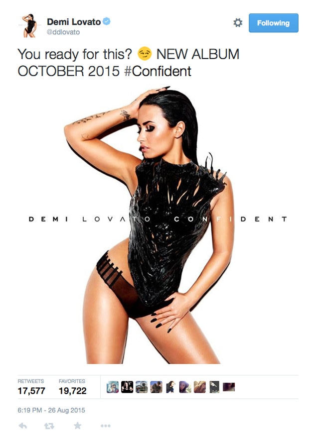 Demi Lovato, Twitter