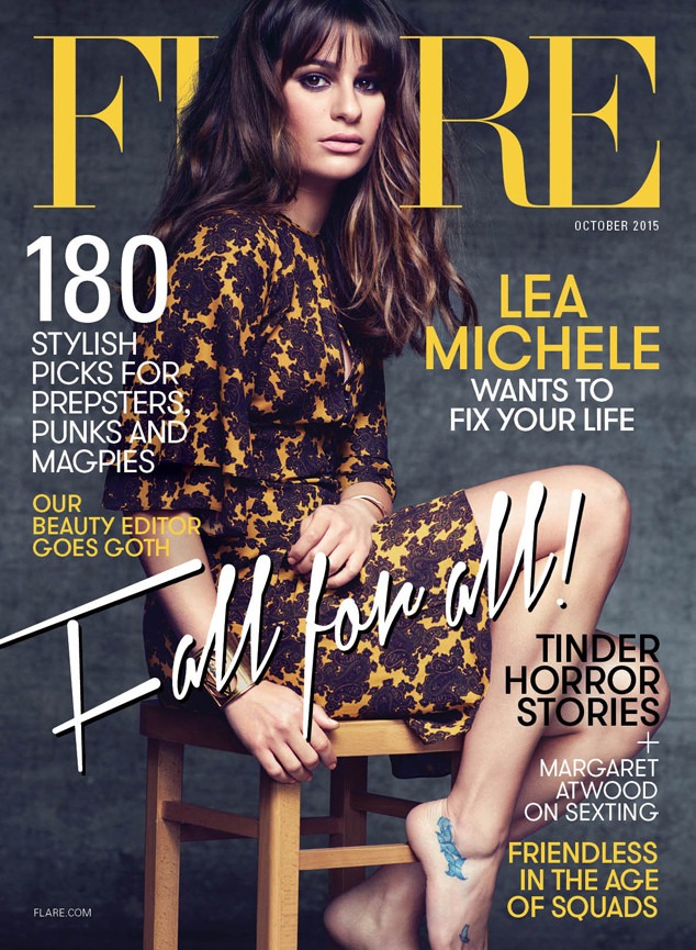 Lea Michele, FLARE