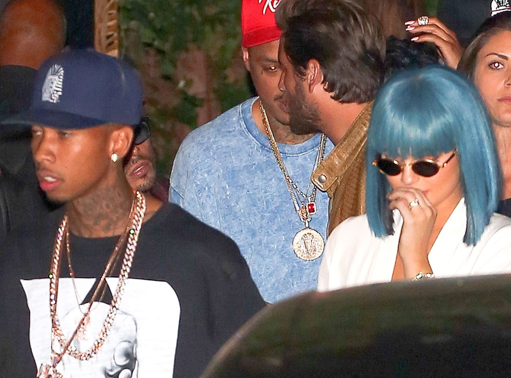 Tyga, Kylie Jenner, Scott Disick