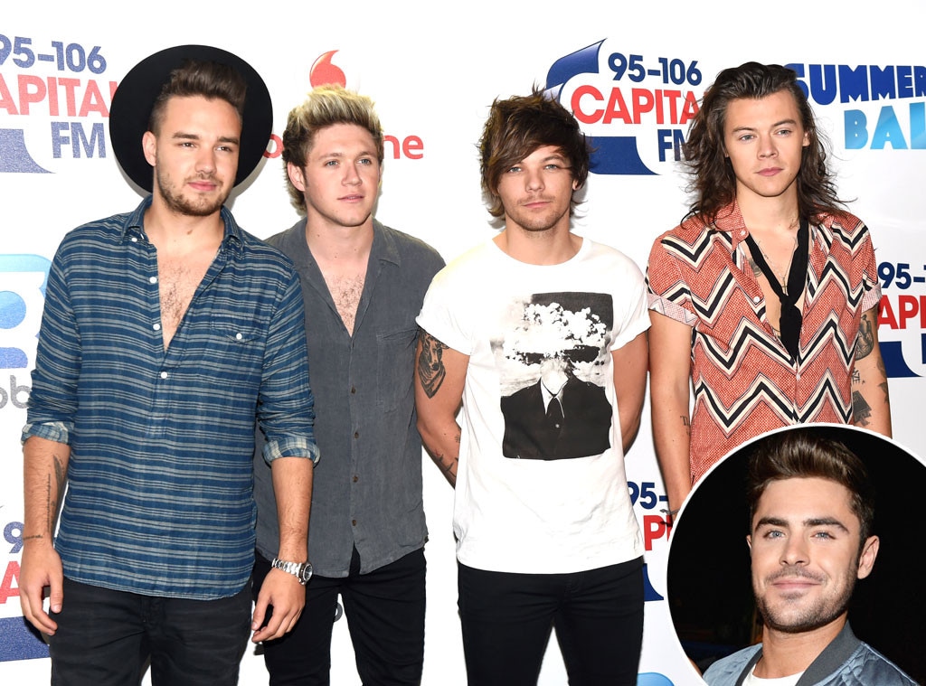 Zac Efron And One Direction Are A Match Made In Heaven E Online Zac Efron And One Direction Are A Match Made In Heaven E Online