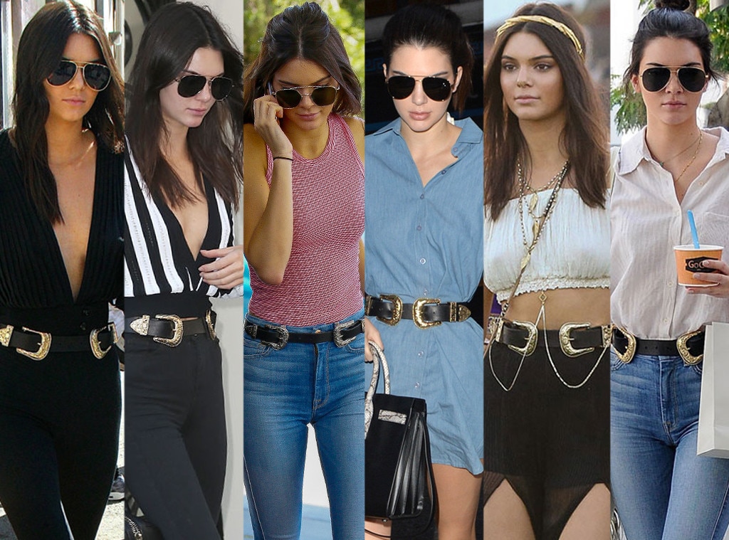 kendall jenner waist bag