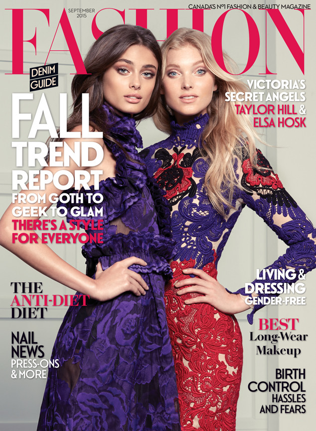 Taylor Hill & Elsa Hosk, Fashion from 2015 September Issue Covers | E! News