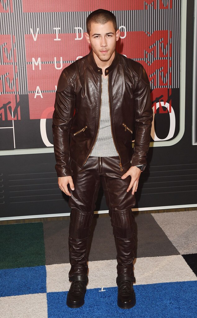 Nick Jonas from 2015 MTV Video Music Awards Red Carpet Arrivals | E! News
