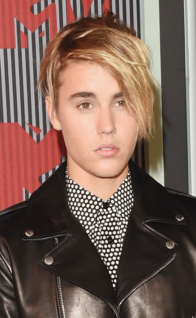 Justin Biebers Hair At The Vmas Took Over Twitter E Online Au