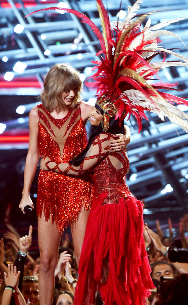 Taylor Swift, Nicki Minaj, 2015 MTV Video Music Awards, VMA