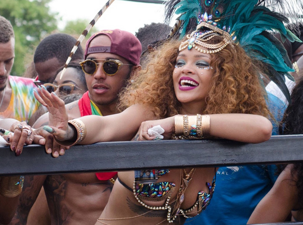 Rihanna, Lewis Hamilton