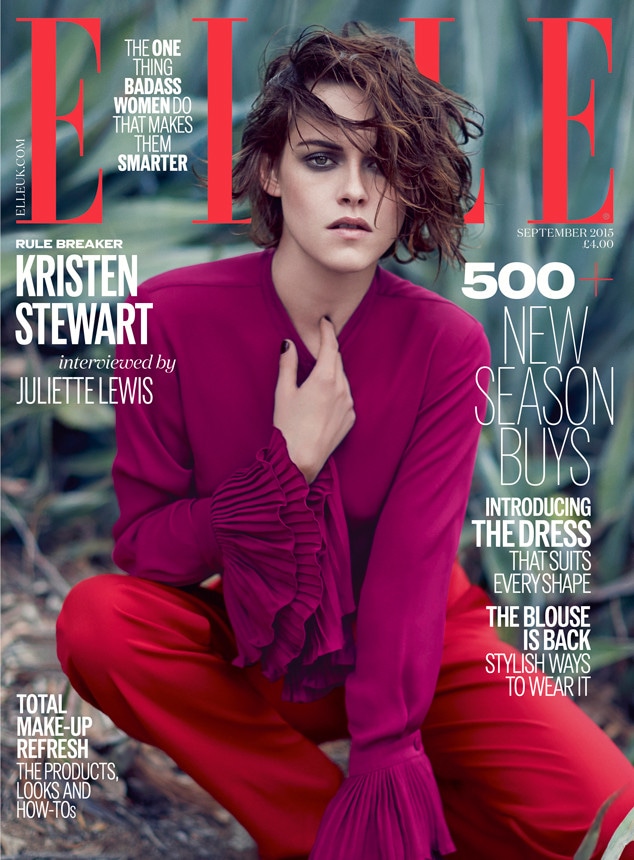 Kristen Stewart, Elle UK Magazine, September Cover