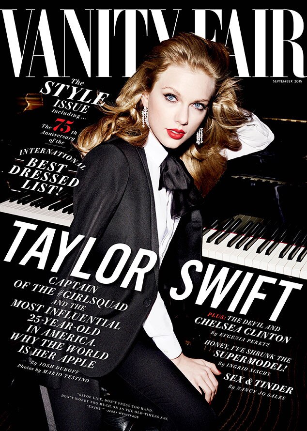 Taylor Swift, Vanity Fair from 2015 September Issue Covers E! News