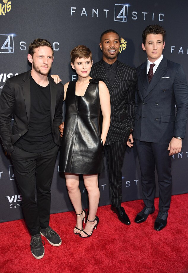 Jamie Bell, Kate Mara, Michael B. Jordan & Miles Teller From The Big ...