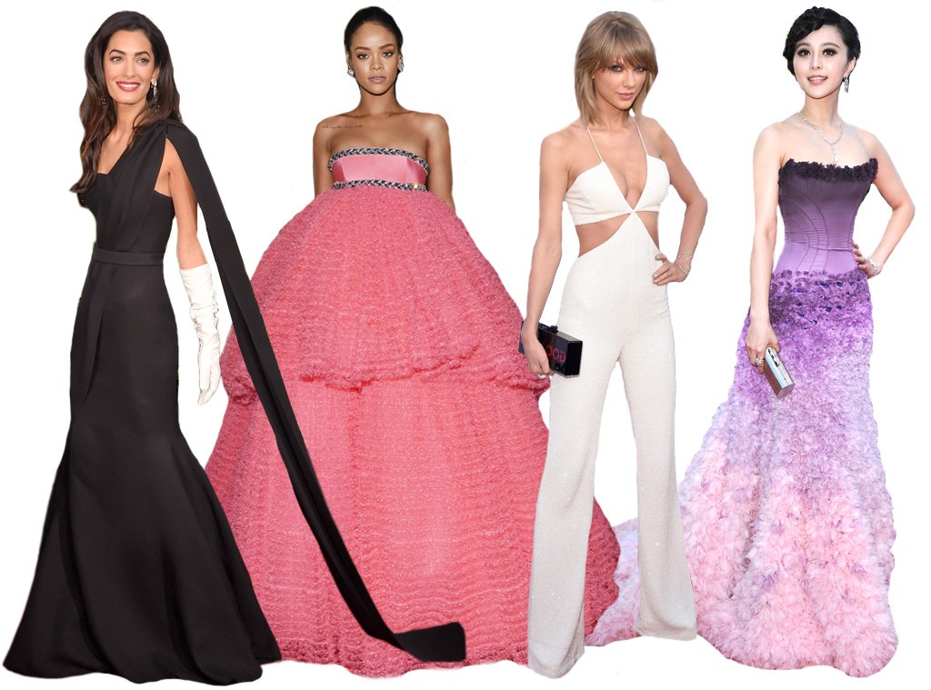 Vanity Fair Best Dressed List, Amal Clooney, Rihanna, Fan Bingbing, Taylor Swift, Rihanna