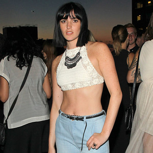 ali lohan Ali Lohan Flaunts Abs in Crop Top See the Pic E News