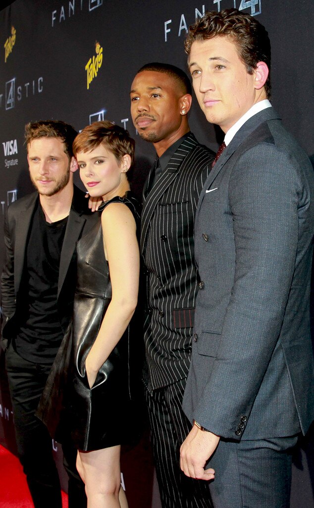 Jamie Bell, Kate Mara, Michael B. Jordan & Miles Teller From Movie ...