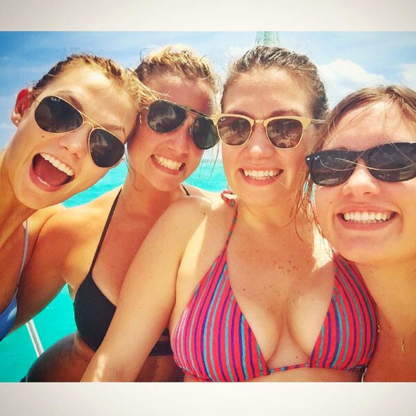 Karlie Kloss and Her Bikini Clad Sisters Pose for Stunning Pic