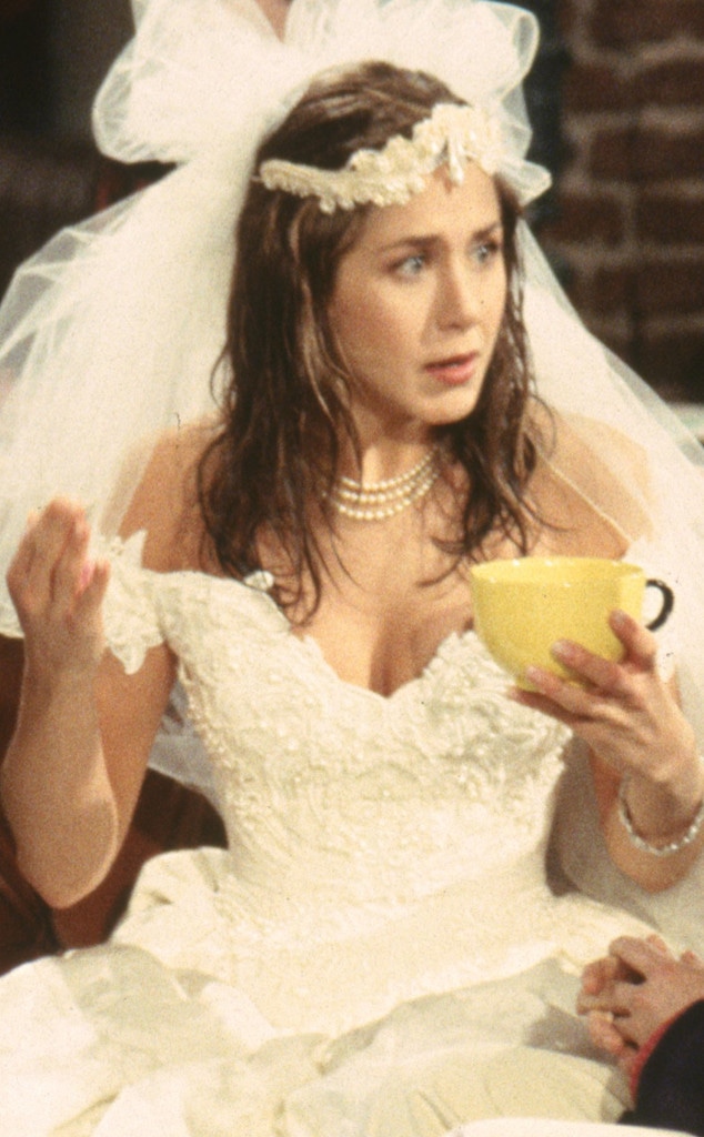 Jennifer Aniston, Friends, Wedding Dress